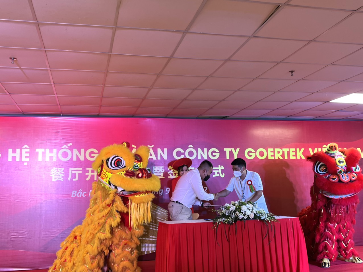 Khai trương nhà ăn Olive tại công ty Goertek - Bắc Ninh