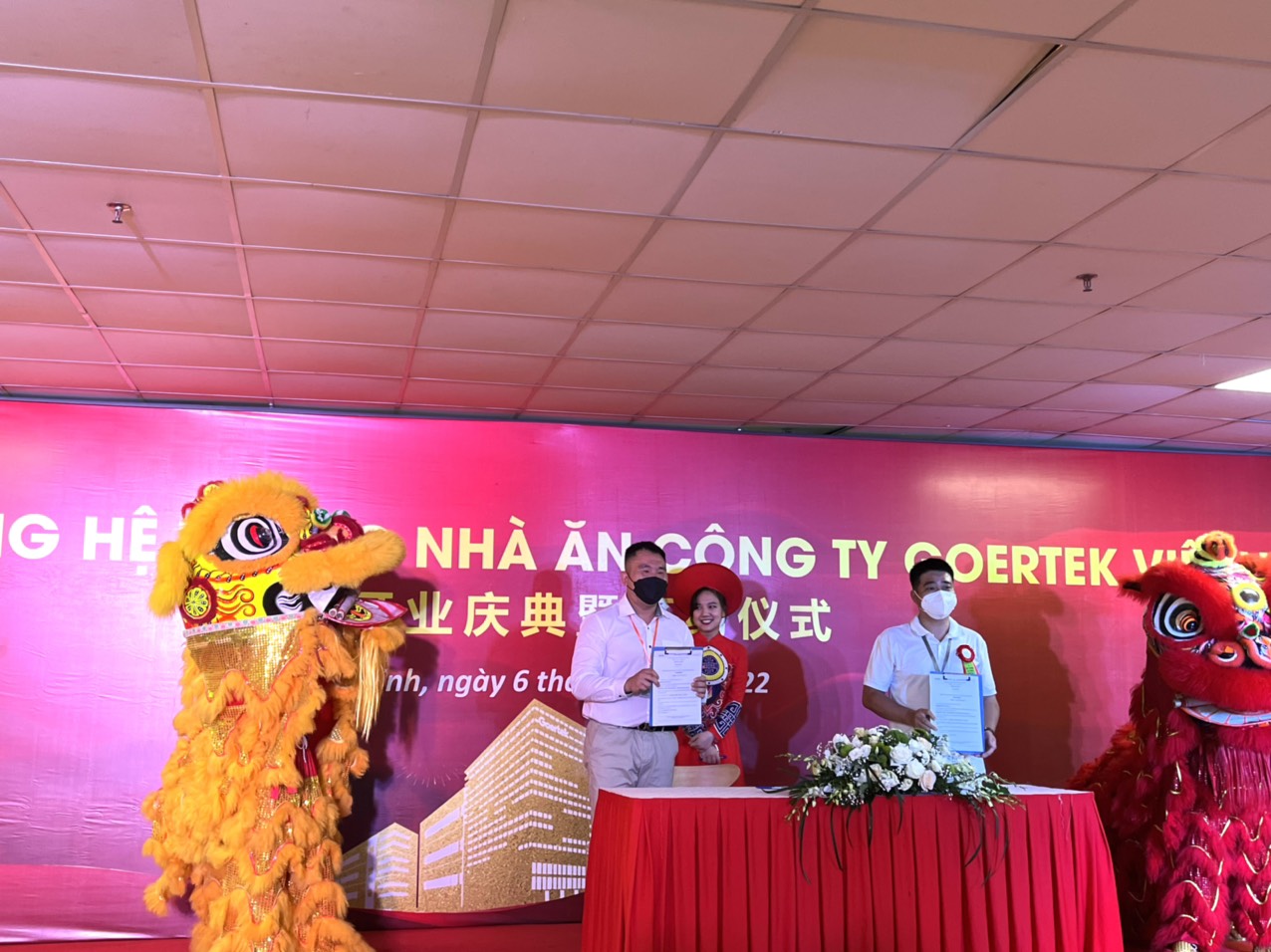 Khai trương nhà ăn Olive tại công ty Goertek - Bắc Ninh