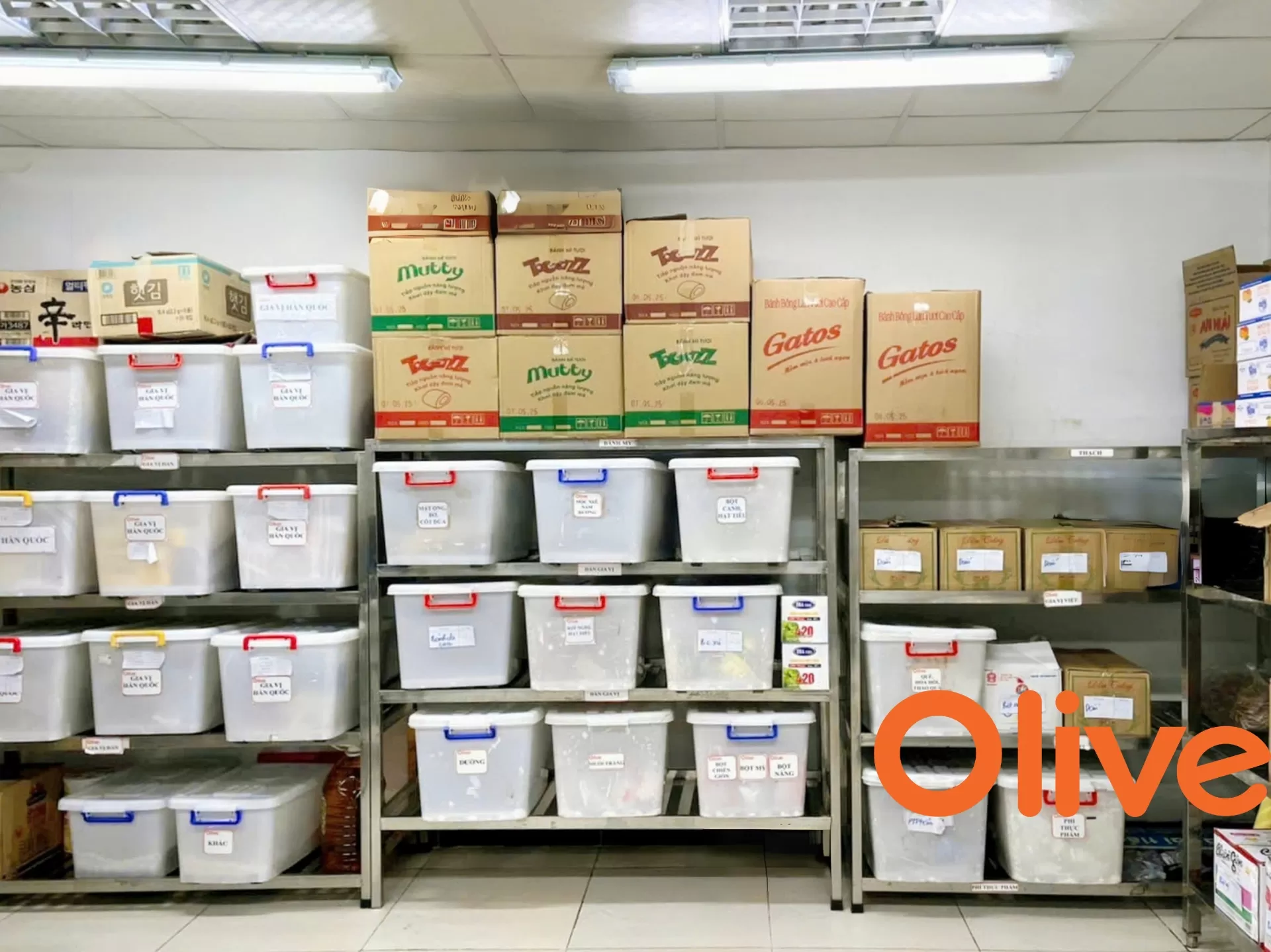 Bếp ăn công nghiệp đạt chứng nhận HACCP của Olive – Sạch sẽ, An toàn, Hiệu quả